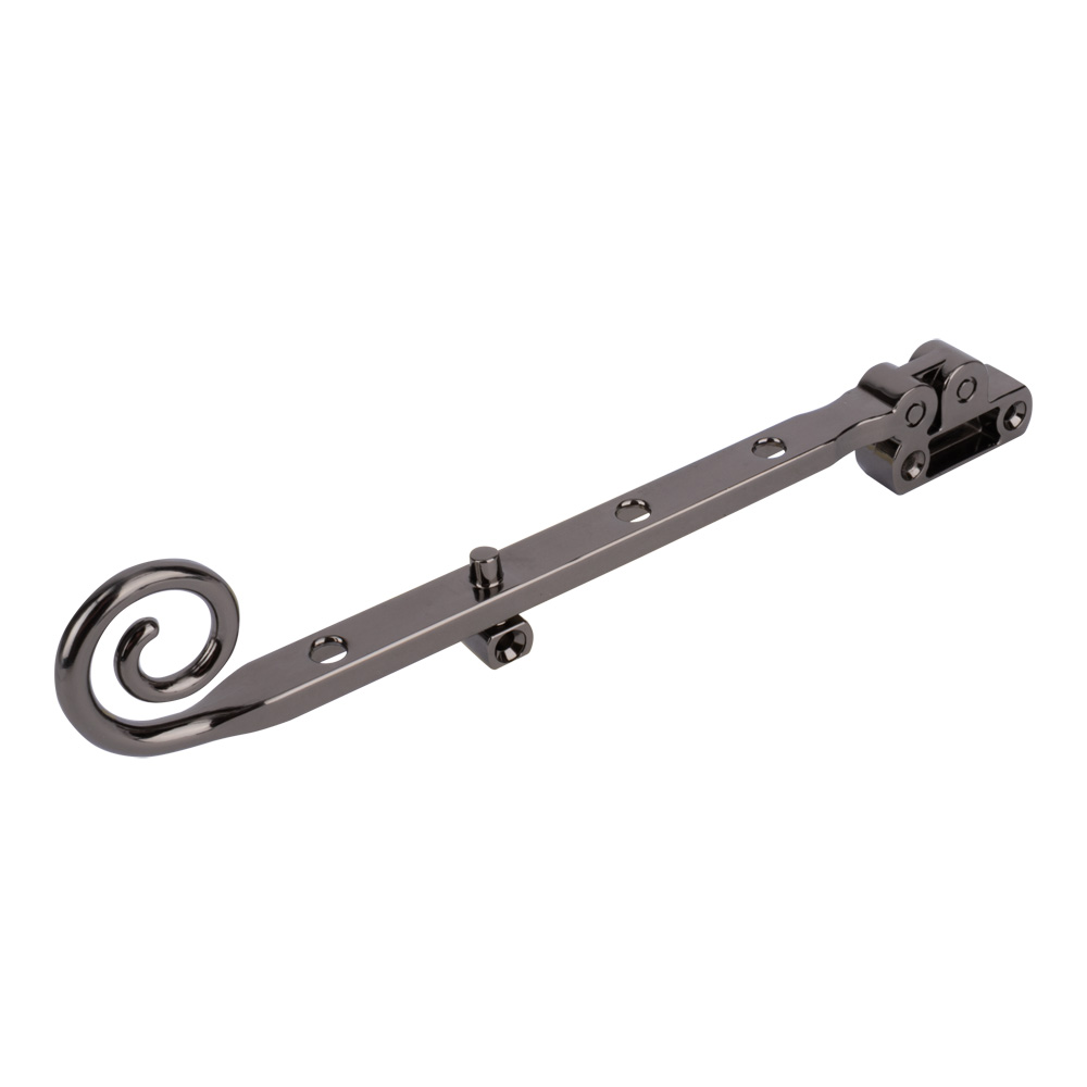 Cornish Heritage Monkey Tail Fixed Stay - Smoked Chrome